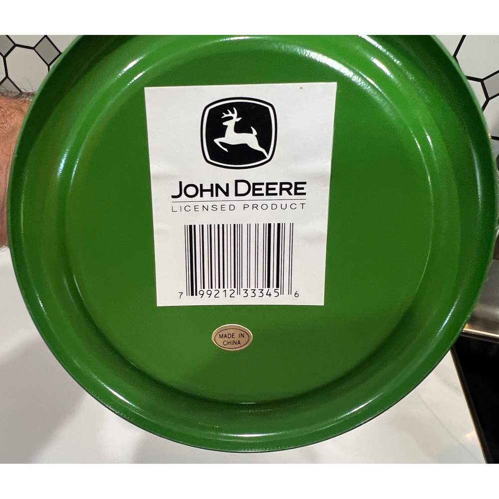 John Deere Kerosene Lantern Green Yellow Moline Ill Vintage Style Oil Lamp 12in - Picture 11 of 11